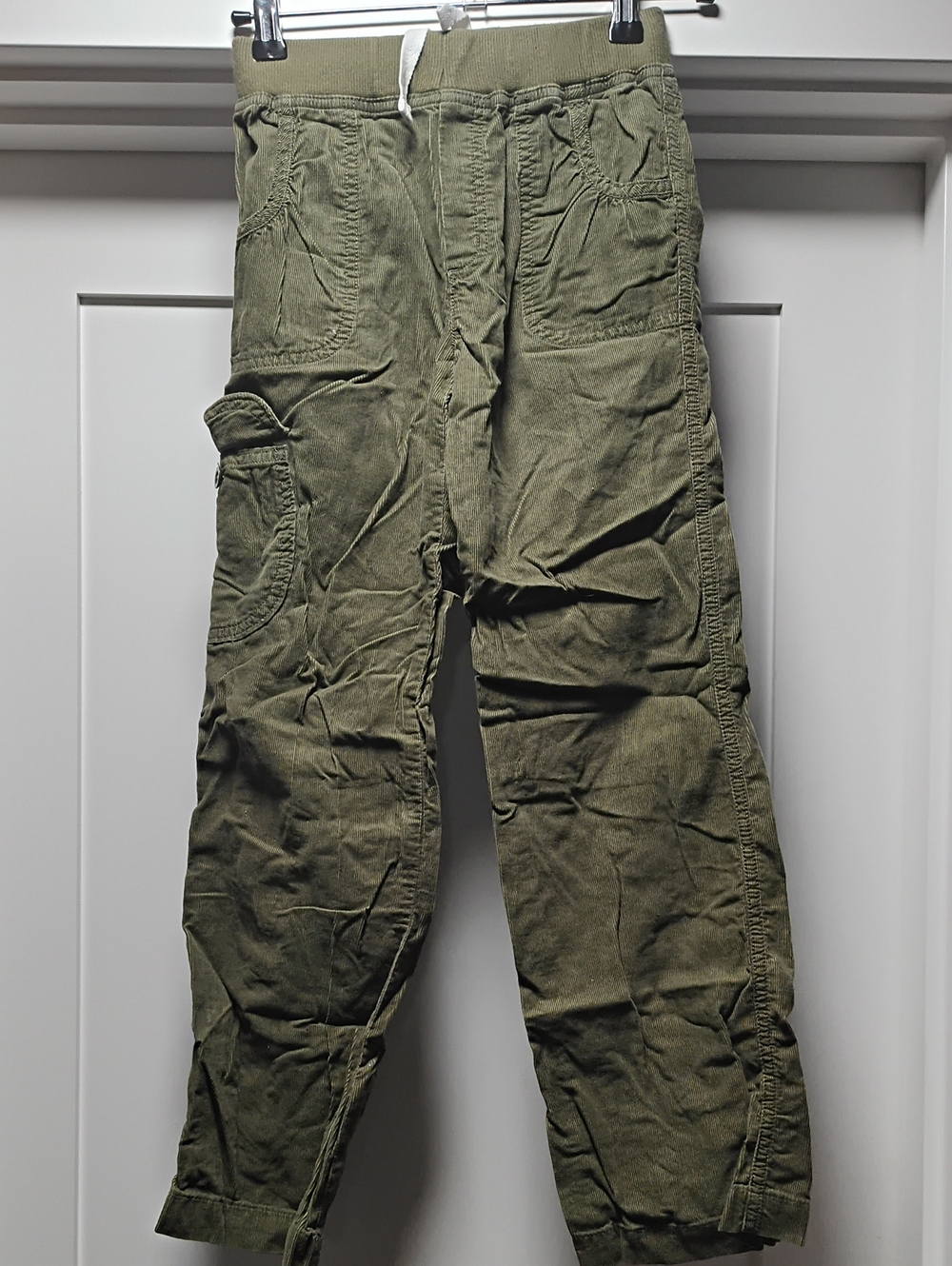 Lands' End Olive Green Kids' Casual Cargo Pants
